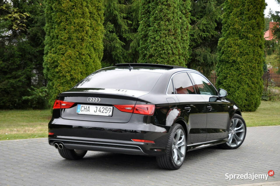 Audi A3 20TDI1842xSLineRadar lakier metallic Ostrów Mazowiecka