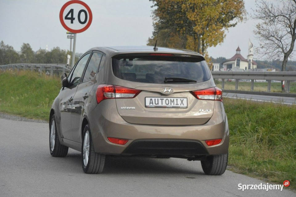 Hyundai ix20 14 MPI nawigacja kamera cofania Rok produkcji 2014 Sędziszów Małopolski