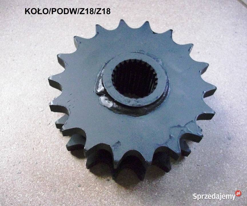 Koło łańcuchowe podwójne Z18 Z18 1 do prasy Czekanów