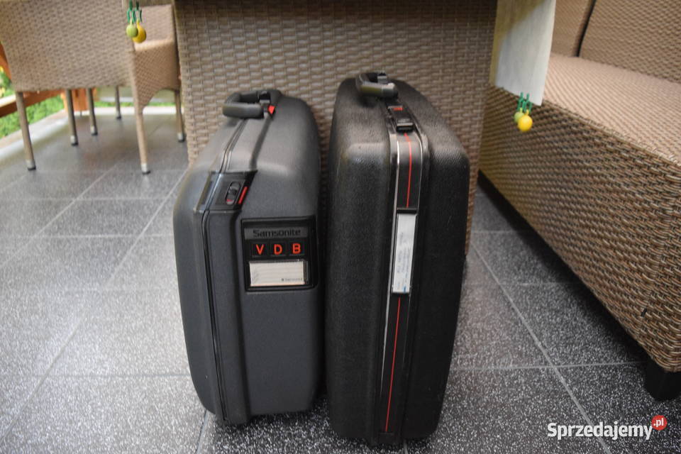 Dwie Walizki SAMSONITE Oryginał Okazja Olsztyn