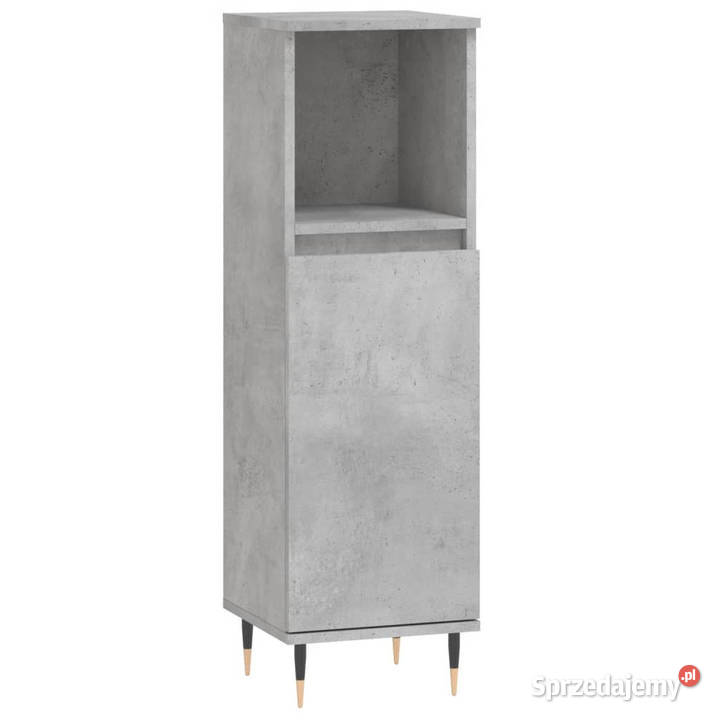 Szafka łazienkowa szarość betonu 30x30x100 Warszawa