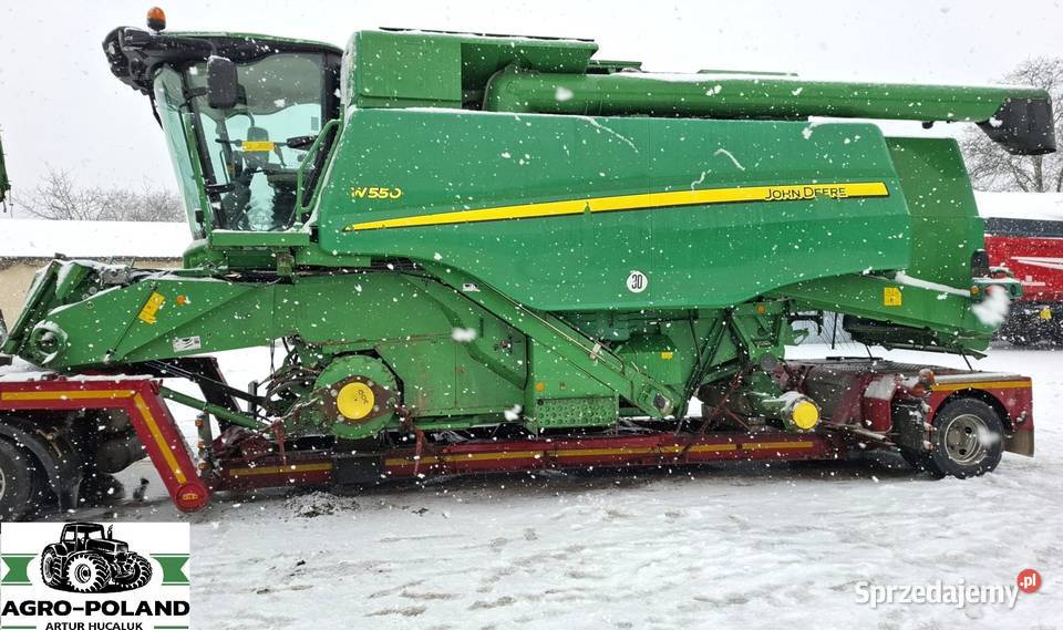 JOHN DEERE W 550 2017 55 M NOWSZY MODEL John Deere sprzedam