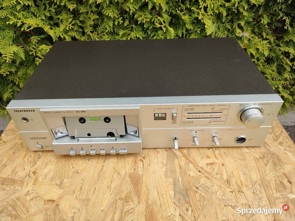 Magnetofon Telefunken CR 100 uszkodzony Zduńska Wola