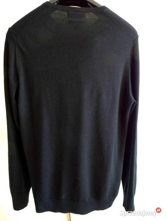 Sweter Męski Wełniany 100 Wełna Merino Fine Łomża sprzedam