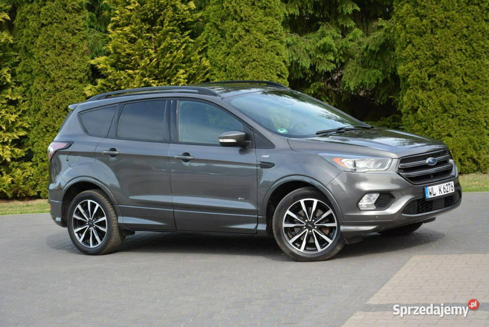 Ford Kuga STLine AWD Sync3 Skóry Radar Martwe szary mazowieckie Ostrów Mazowiecka