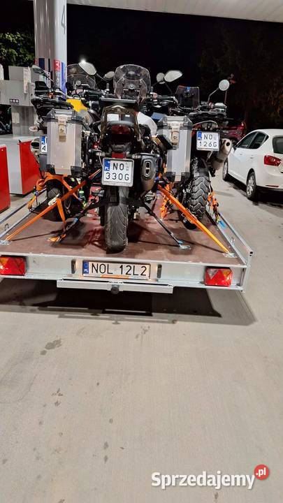 Przyczepa na trzy motocykle quady i nie Przyczepy