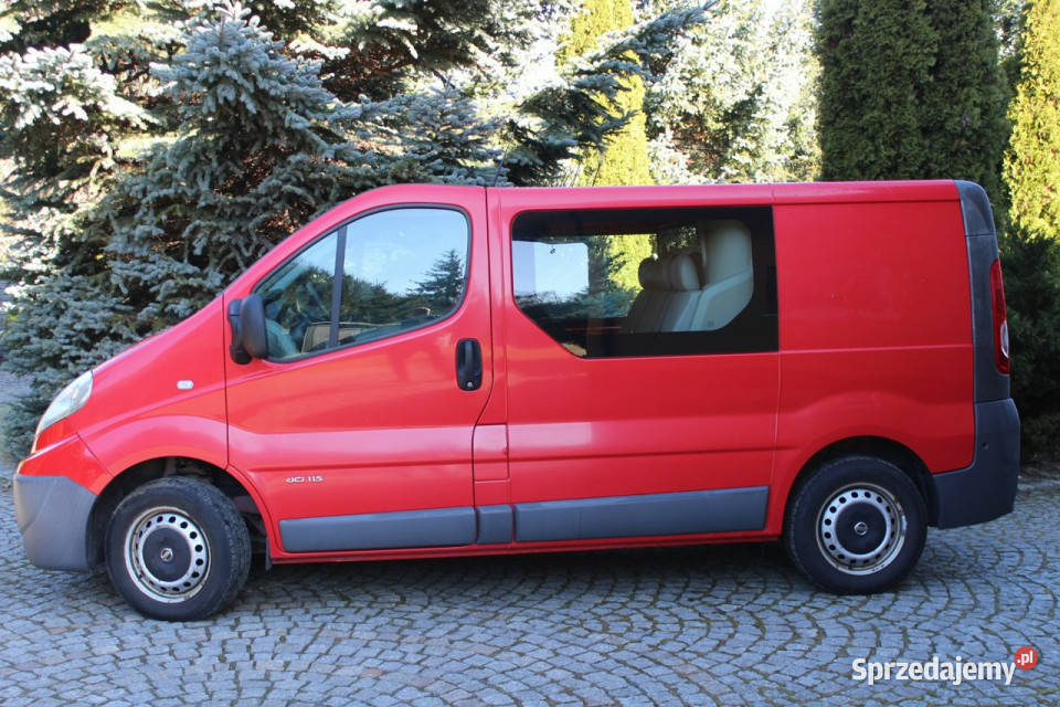 Renault Trafic DCi 115 Dubel kabina 6 osobowy II Lubań