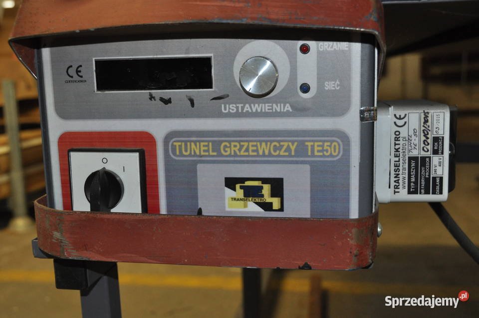 Tunel grzewczy obkurczający TE50 Produkcja