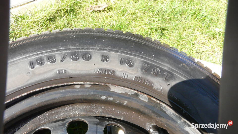 Felgi z oponami Combo Corsa Opel osobowe wielkopolskie Wolsztyn sprzedam