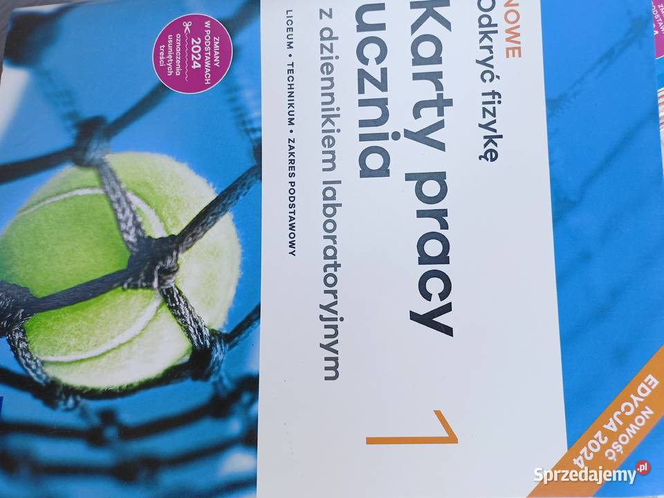 Odkryć fizykę 1 ćwiczenia szkolne Trójmiasto skrypt, zeszyt ćwiczeń, zbiór zadań, testów Gdańsk