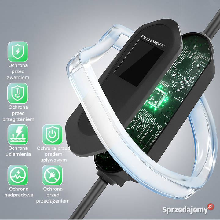 Przenośna ładowarka EVSE 37 kW Typ 2 230 V Szczecin