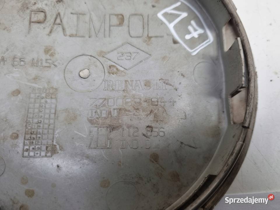 Renault DEKIELEK FELGI Kapsel kołpak 7700834844 sprzedam