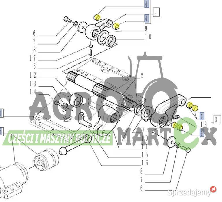 5153140 TULEJA CNH Wichrów sprzedam
