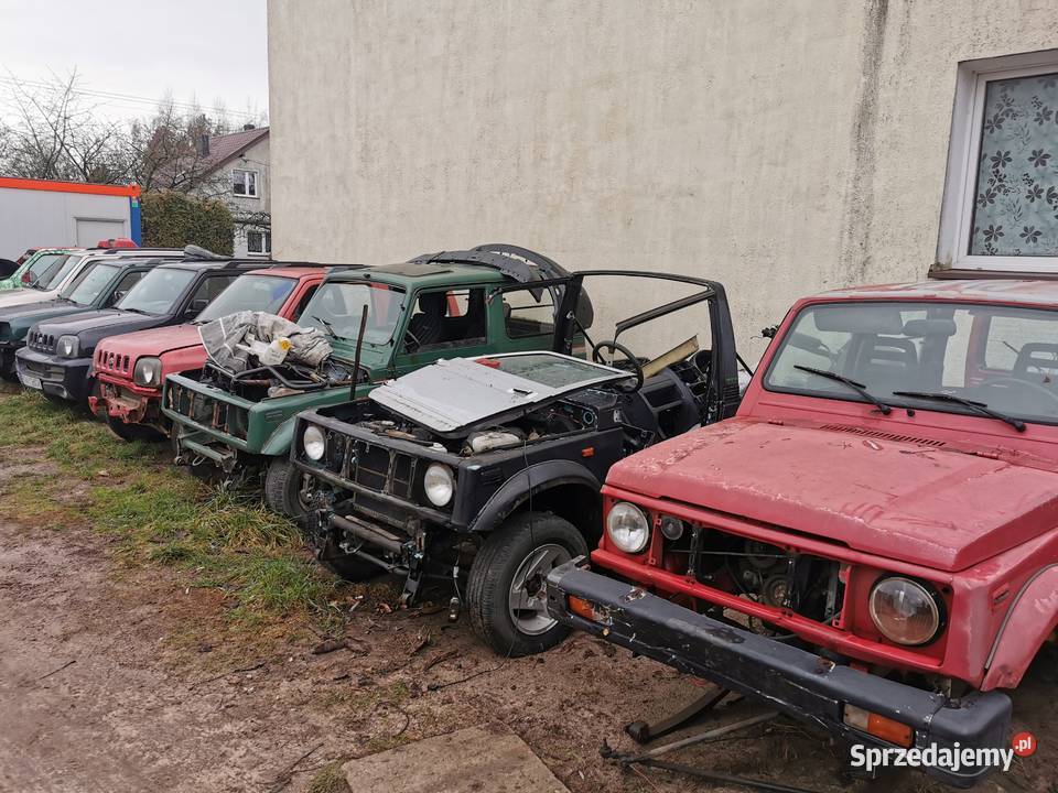 Suzuki Samurai SJ410413 mamy wszystkie części Biskupice
