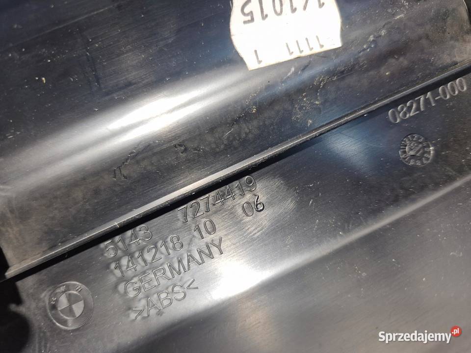 BMW 6 F06 LISTWA OSŁONA PROGU NAKŁADKA LEWA osobowe sprzedam