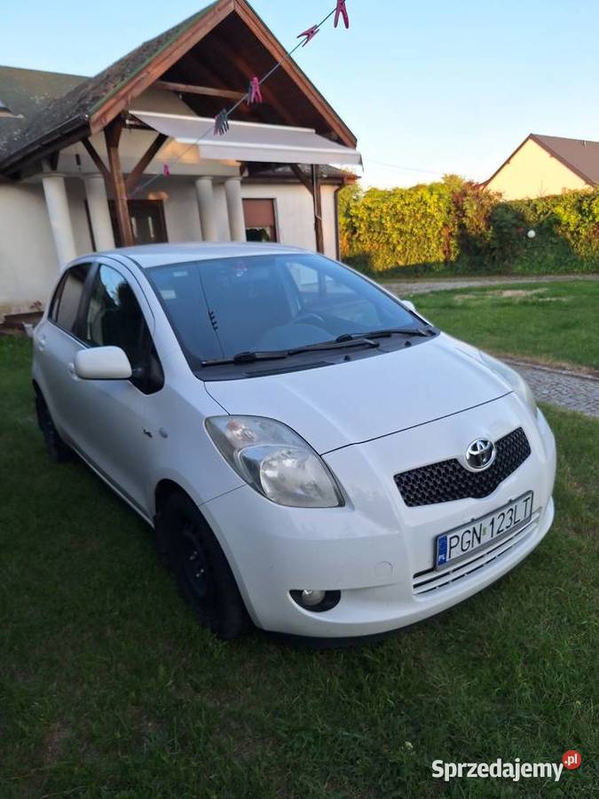 Toyota Yaris 2008 14 d4d manualna Yaris Gniezno