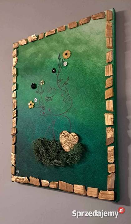 Obraz kolaż akryl 30x40 Lublin