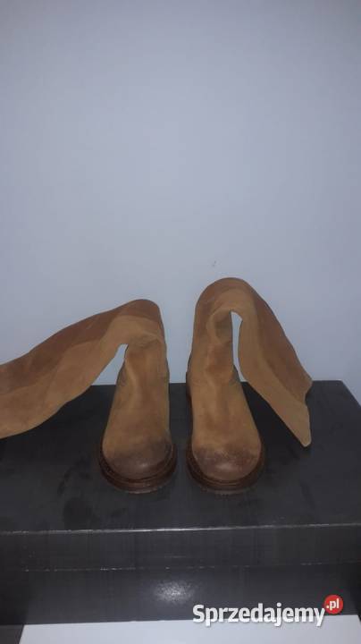 Kozaki damskie zamszowe Felmini 36 Kraków sprzedam