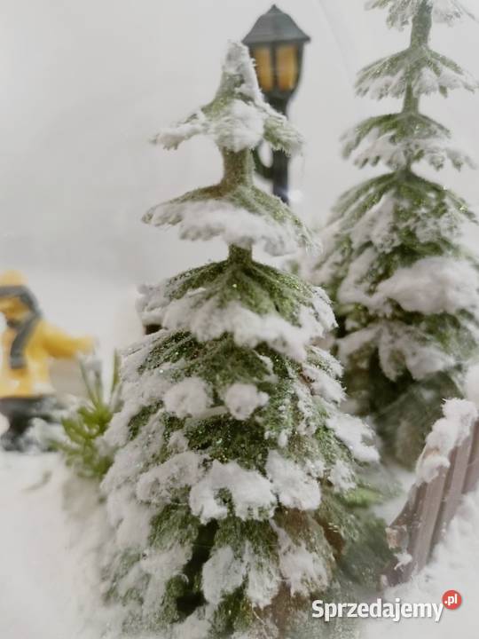Bombka 3d zimowy krajobraz śr15 dekoracja dolnośląskie Trzebnica