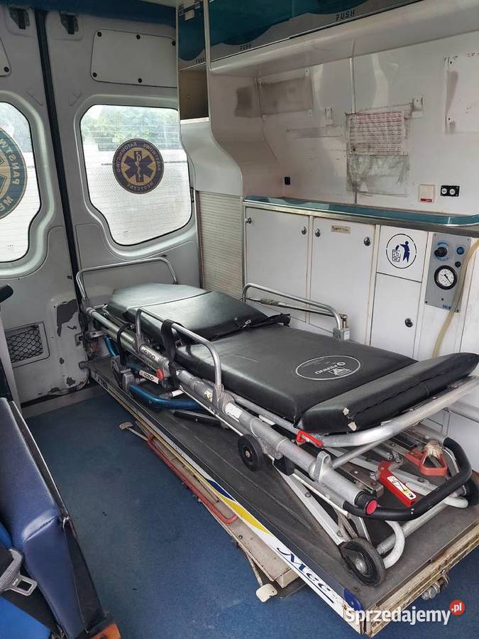 mercedes sprinter AMBULANS uszkodzony śląskie Katowice