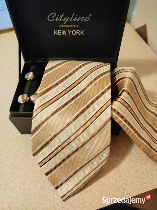 Zestaw Cityline krawat spinki