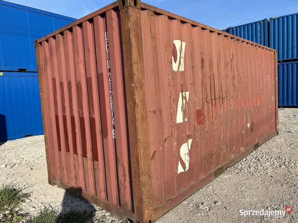 Kontener morski magazynowy 20DV 6 metrów magazyn Olsztyn
