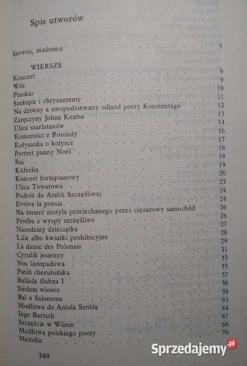 Serwus MADONNA Wiersze i poematy K I Gałczyński Gdańsk