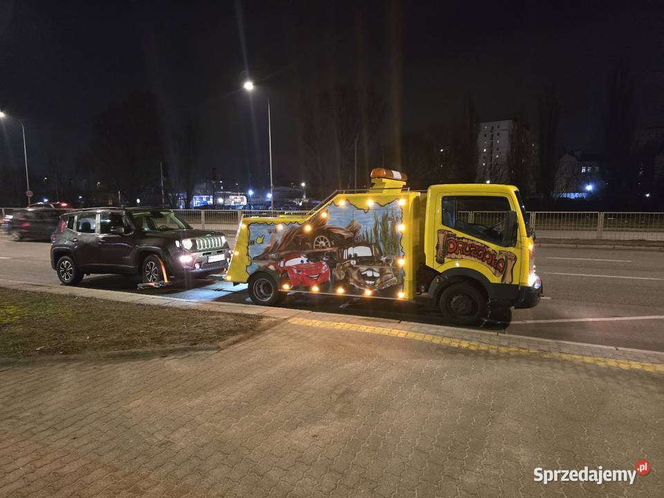 Holownik miejski zarejestrowany Nissan Cabstar Warszawa