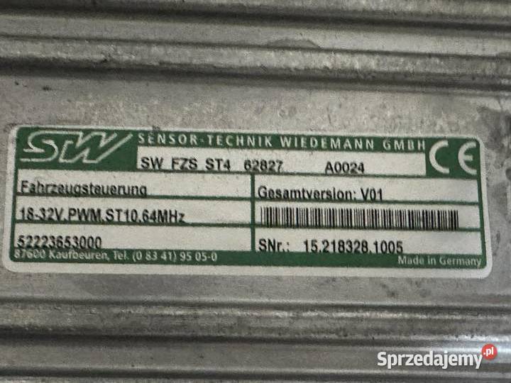 Sterownik komputerowy SW FZS ST4 62827 A0024 Antonie