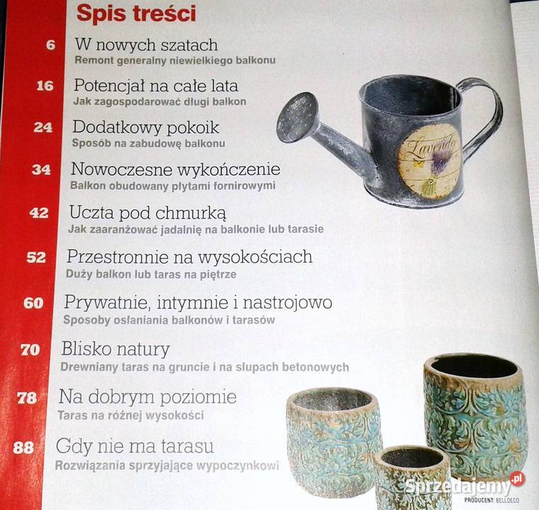 Gdy masz problem z urządzeniem balkonu tarasu Rok wydania 2013 Chełm