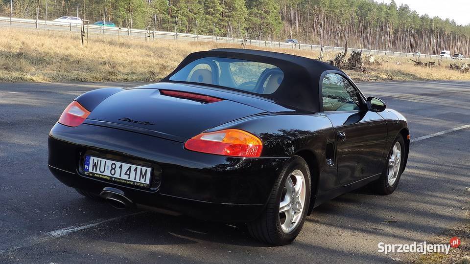 Porsche Boxster 27 manual WERSJA EUROPEJSKA sprowadzony mazowieckie Wiązowna