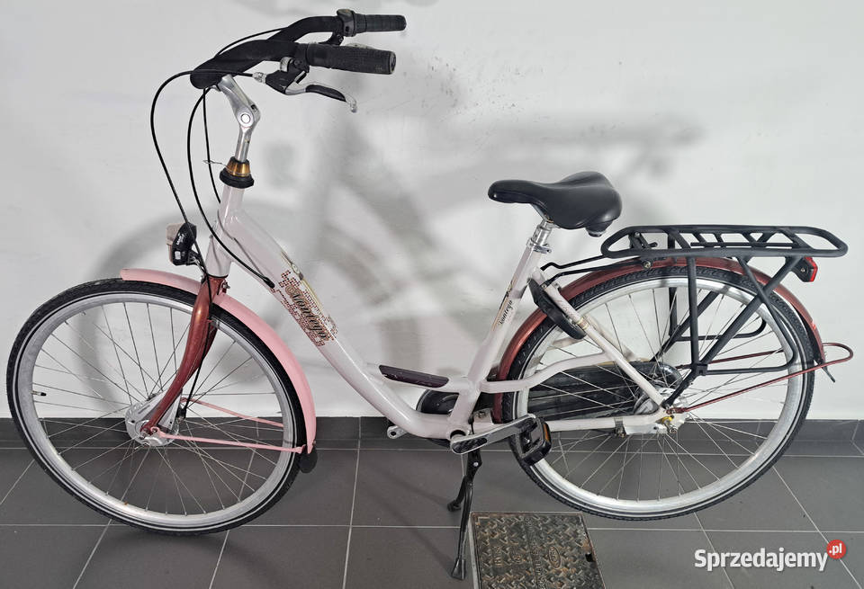 Rower damaka damski aluminiowy miejski do miasta Lublin