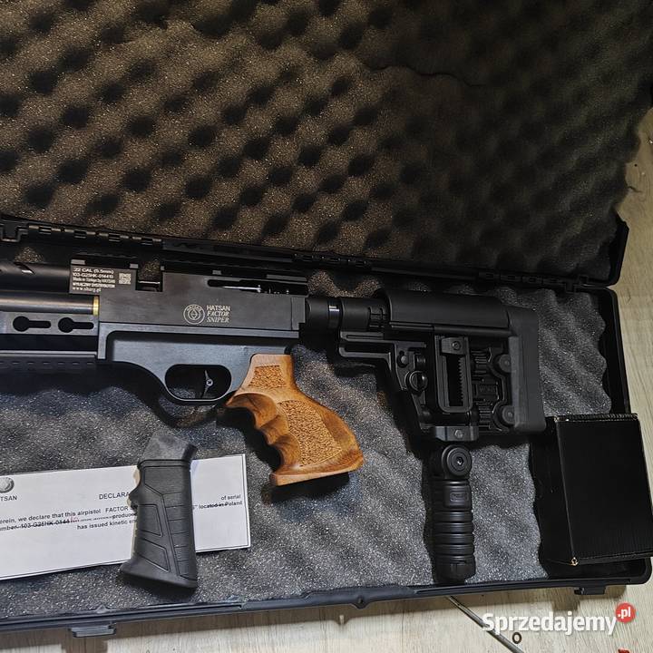 Wiatrówka PCP Hatsan Factor Sniper L 55 Ruda Śląska sprzedam