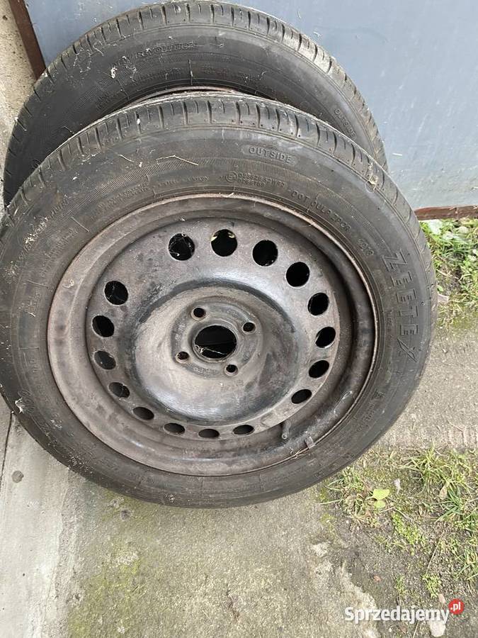 Opony z felgami 18560 R15 całoroczne mazowieckie Sochaczew sprzedam