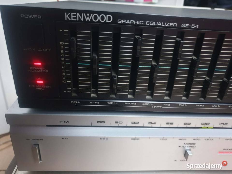Kenwood ge 54 korektor graficzny Magnetofony Elektronika Leżajsk
