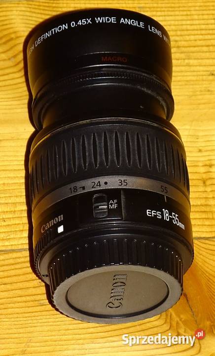 Canon EFS 1855 mm f3556 II USM 028m stan mazowieckie Bieganów sprzedam
