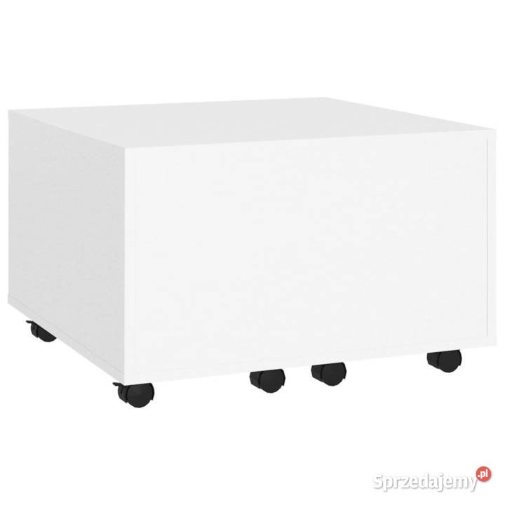 vidaXL Stolik kawowy biały materiał Stoliki kawowe i ławy Warszawa