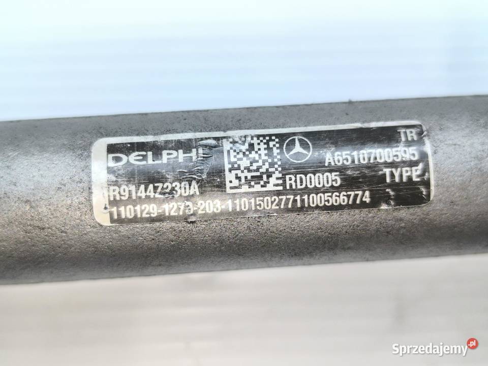 LISTWA WTRYSKOWA CZUJNIKI EKLASA W212 22 CDI wielkopolskie