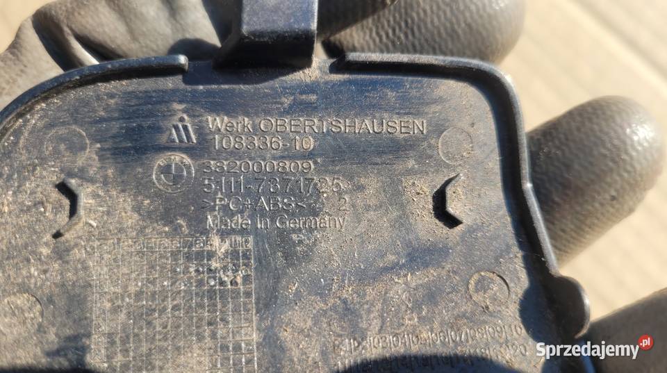 BMW 1 F20 F21 LIFT ZAŚLEPKA HAKA ZDERZAKA PRZÓD Ruda Śląska