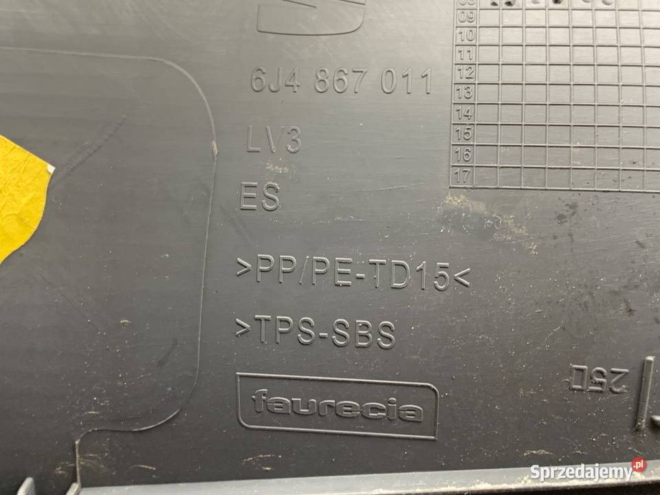 BOCZEK DRZWI LEWY PRZÓD SEAT IBIZA IV Hatchback