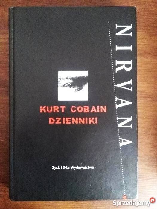 Kurt Cobain Dzienniki twarda oprawa UNIKAT Łódź