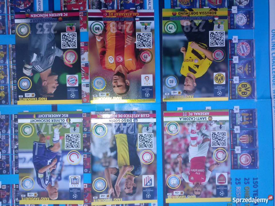 Karty Piłkarskie Champions League 20142015Tanio Sędziszów Małopolski