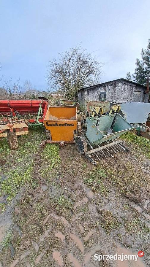 Sadzarka kubelkowa czeska i na dwa koła okazja Parczew