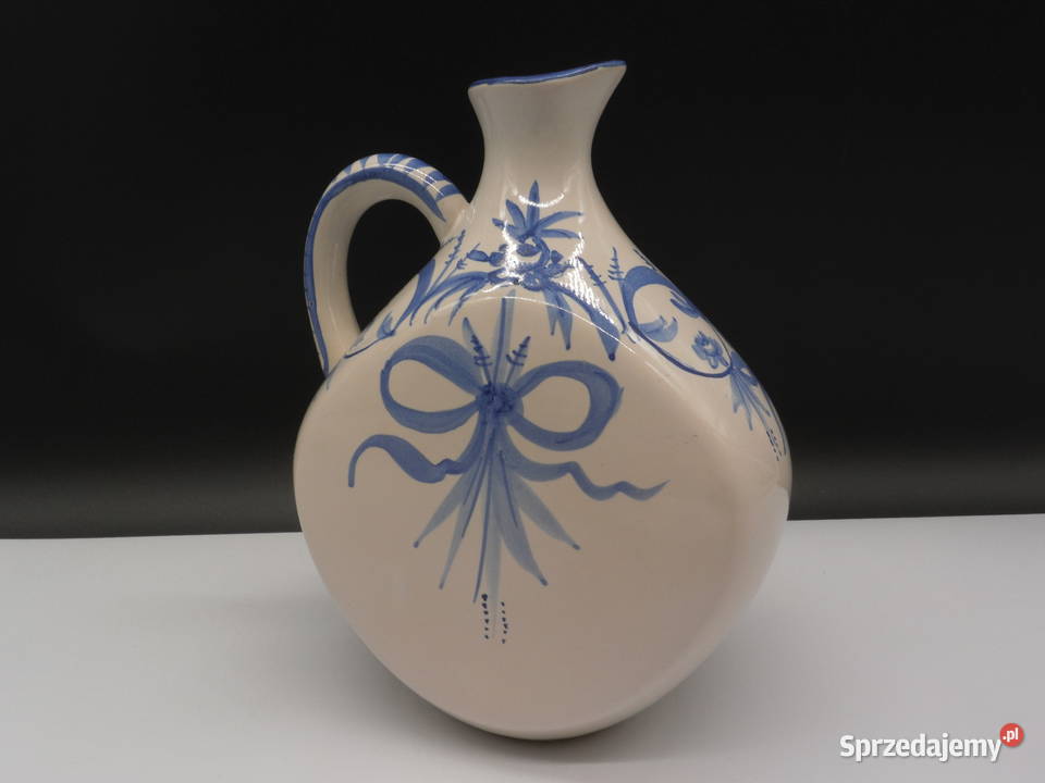 Ulmer Keramik Wazon karafka Spirtus E Vino Raszków