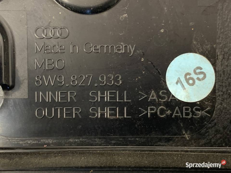 SPOILER AUDI A4 B9 Kombi 8W9827933 Mythos osobowe podkarpackie