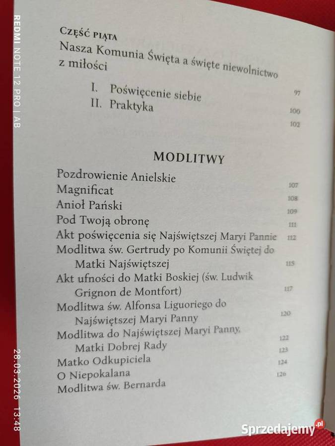 Tajemnica Maryi Najświętsza Eucharystia Grignion Katowice