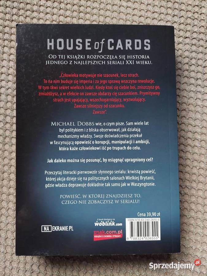 House of Cards Michael Dobbs Kraków