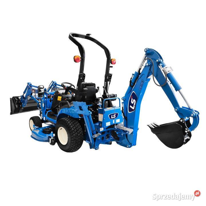 LS Tractor MT125 4x4 247 TURF koparka LB1107 Tajęcina