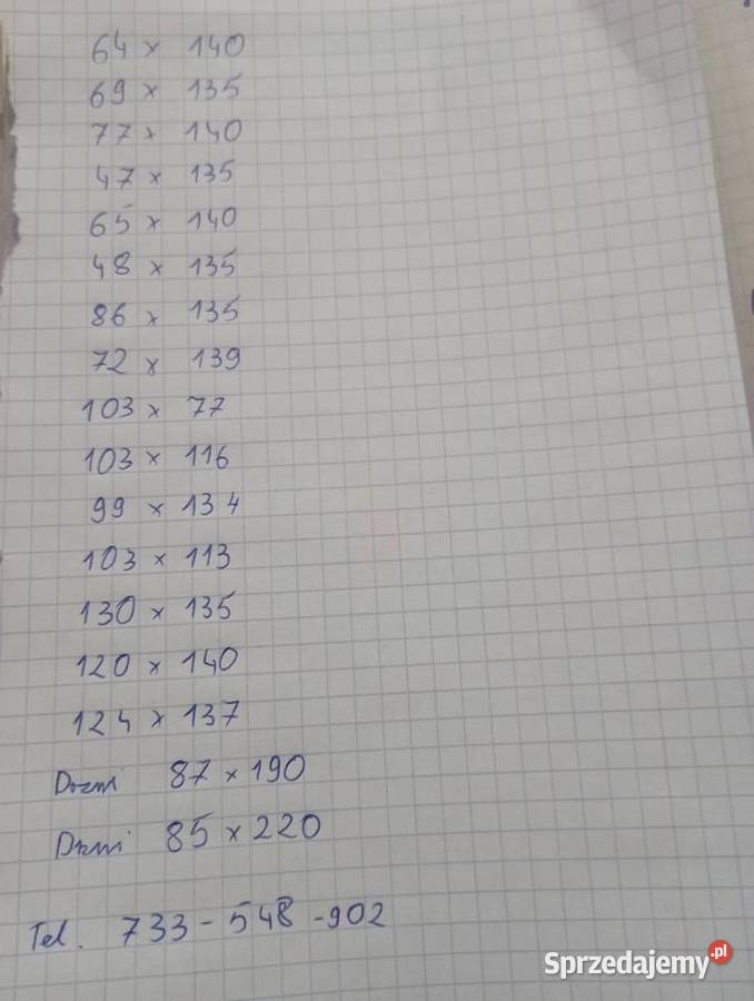 Okna z demontażu bez ramy lubelskie Bliżów