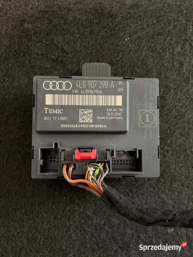 Audi Q7 Moduł kontroli comfortu sterownik drzwi osobowe Tomaszów Mazowiecki sprzedam